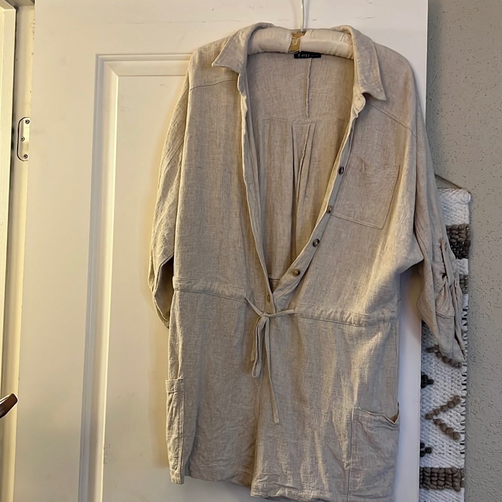 Cream romper